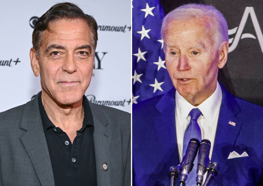 George Clooney, Joe Biden /East News