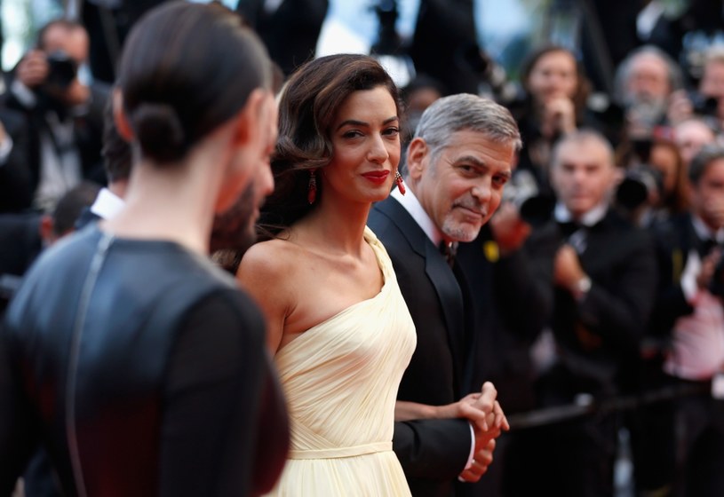 George Clooney pojawił się w Cannes w towarzystwie żony Amal /Tristan Fewings /Getty Images