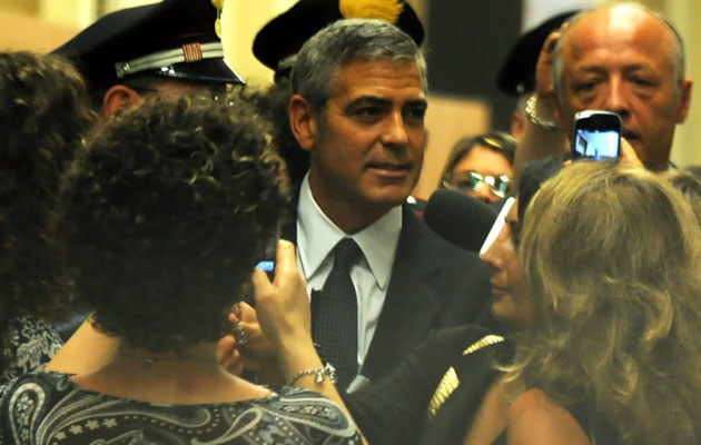 George Clooney w Mediolanie &nbsp; /Splashnews