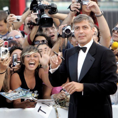 George Clooney w Wenecji /AFP