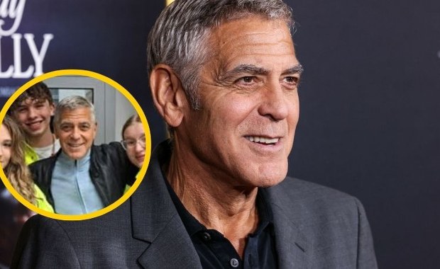 George Clooney wylądował w Łodzi. Weźmie udział w Igrzyskach Wolności