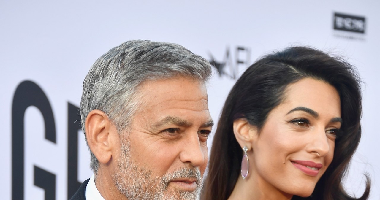 George Clooney z żoną, Amal /Frazer Harrison /Getty Images