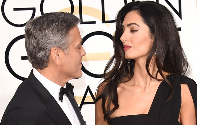 George Clooney z żoną /Jason Merritt /Getty Images