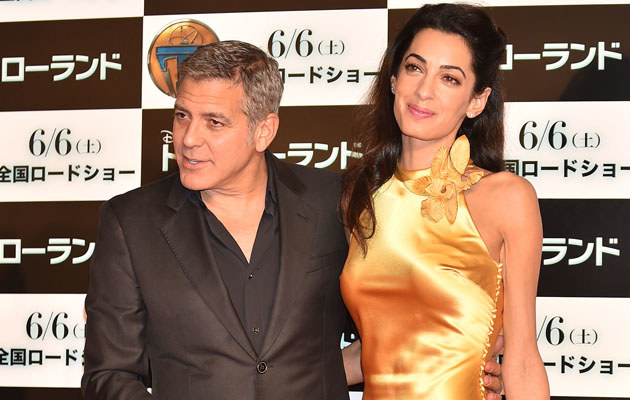 George Clooney z żoną /Atsushi Tomura /Getty Images