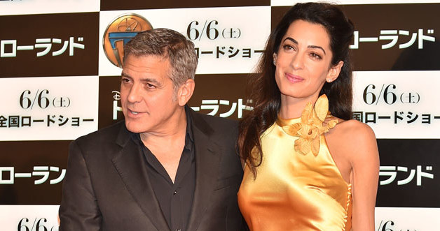 George Clooney z żoną /Atsushi Tomura /Getty Images