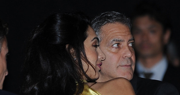 George Clooney z żoną /ANADOLU AGENCY /Getty Images