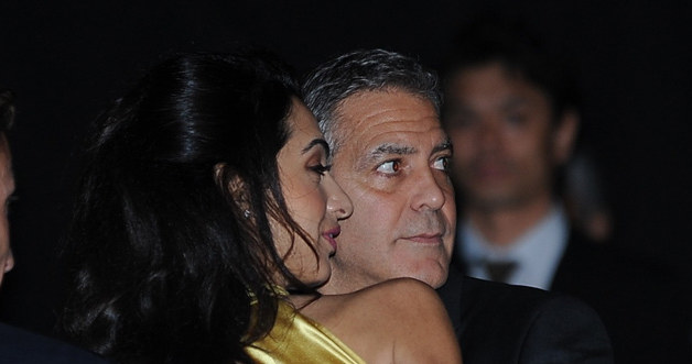 George Clooney z żoną /ANADOLU AGENCY /Getty Images