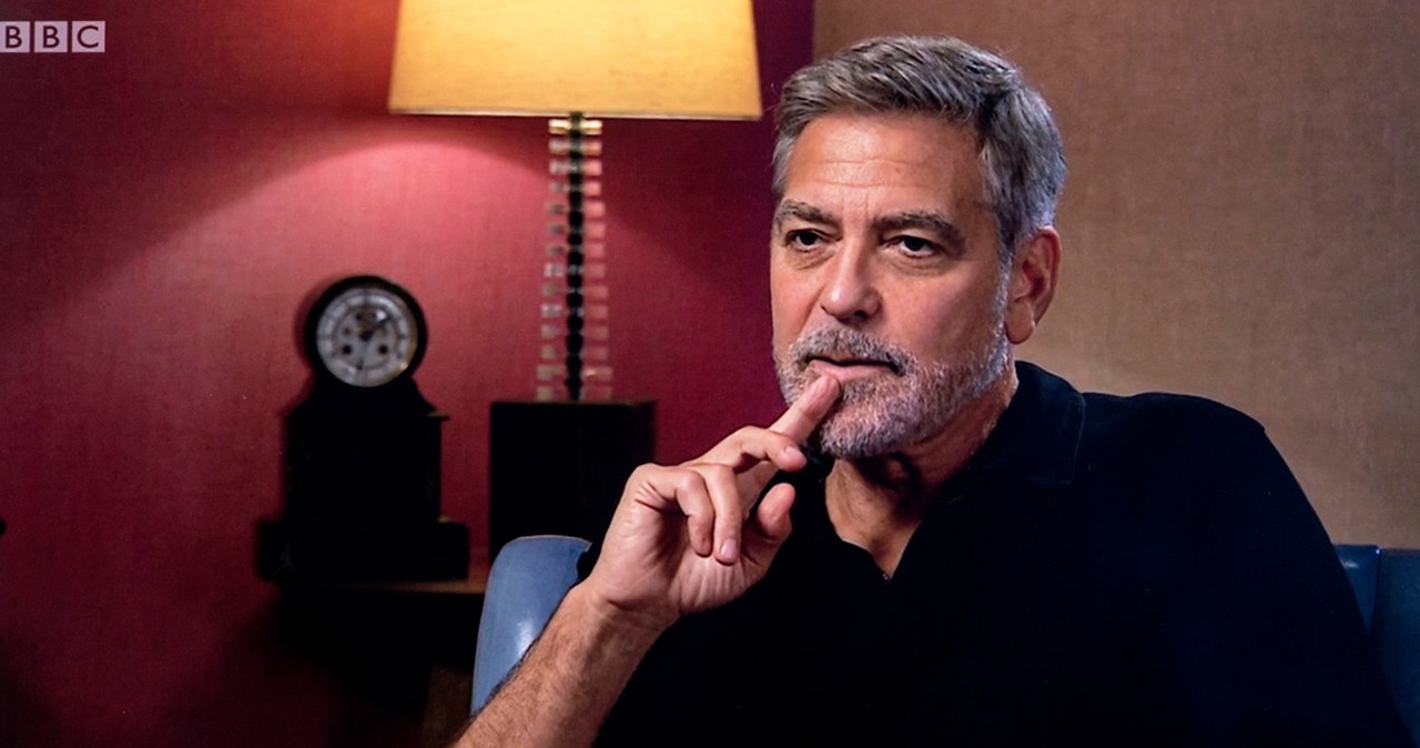 George Clooney /Bbc/Andrew Marr Show / Zuma Press / Forum /Agencja FORUM