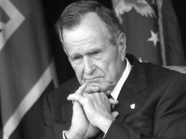 George H. W. Bush /MAX NASH / POOL / POOL /PAP/EPA