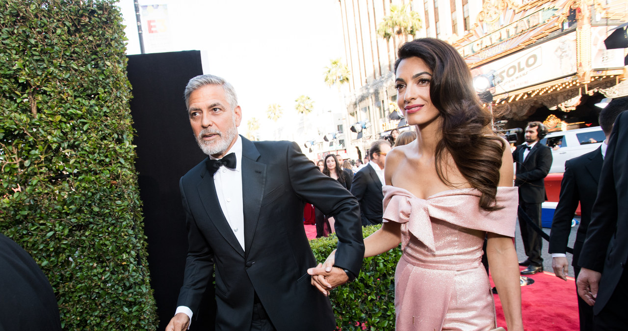 George i Amal Clooneyowie /Emma McIntyre /Getty Images