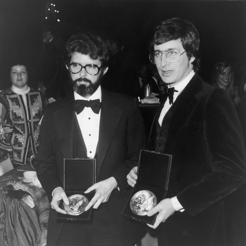 George Lucas (L) i Steven Spielberg (P) w 1978 roku /Frank Edwards/Fotos International/Courtesy /Getty Images