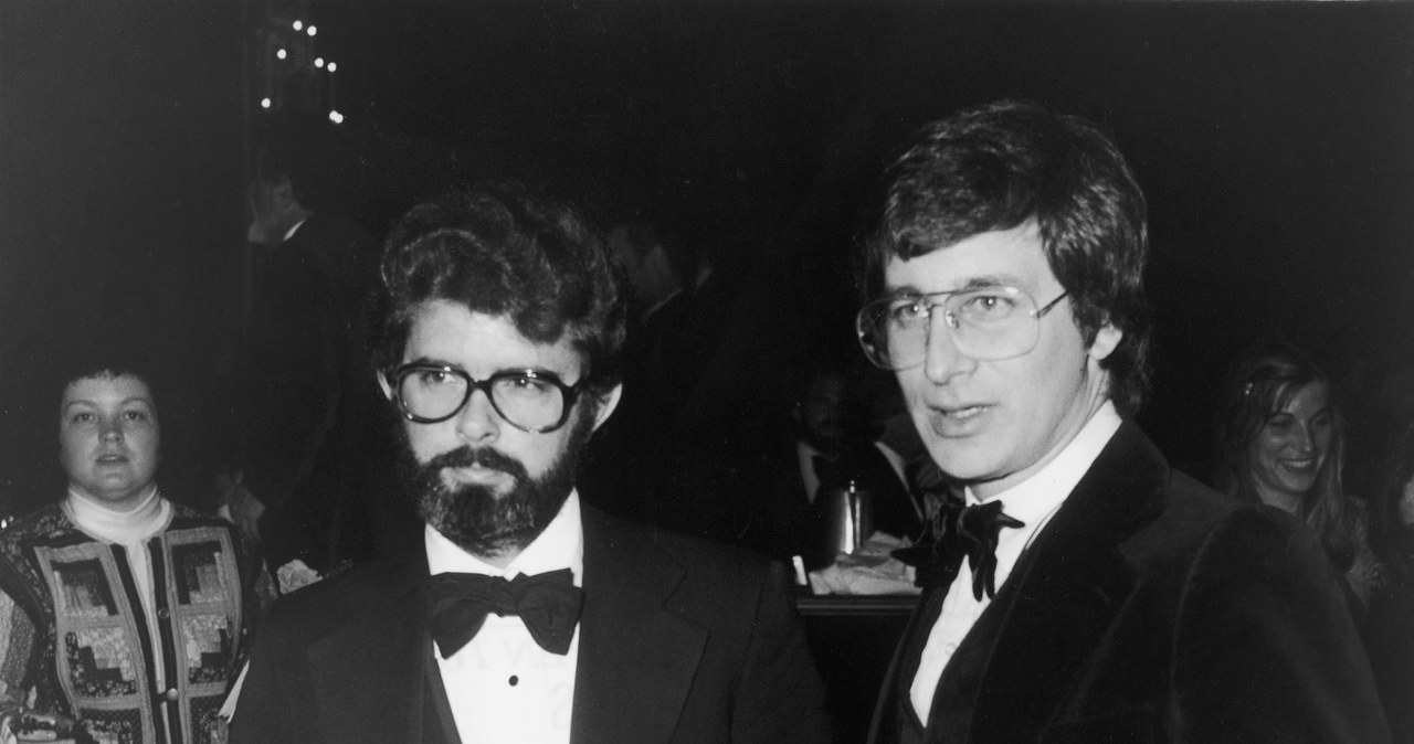 George Lucas (L) i Steven Spielberg (P) w 1978 roku /Frank Edwards/Fotos International/Courtesy /Getty Images