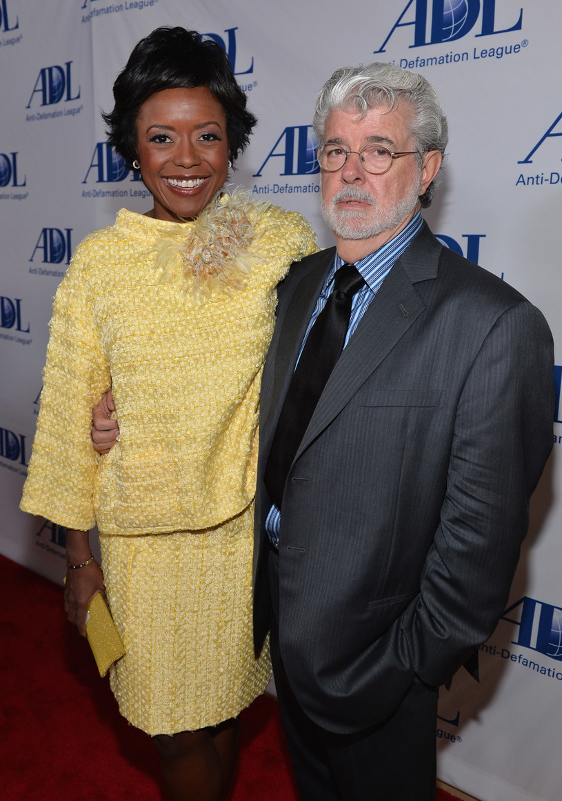 George Lucas z żoną /Getty Images