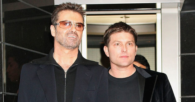 George Michael z byłym partnerem, fot. Junko Kimura &nbsp; /Getty Images/Flash Press Media