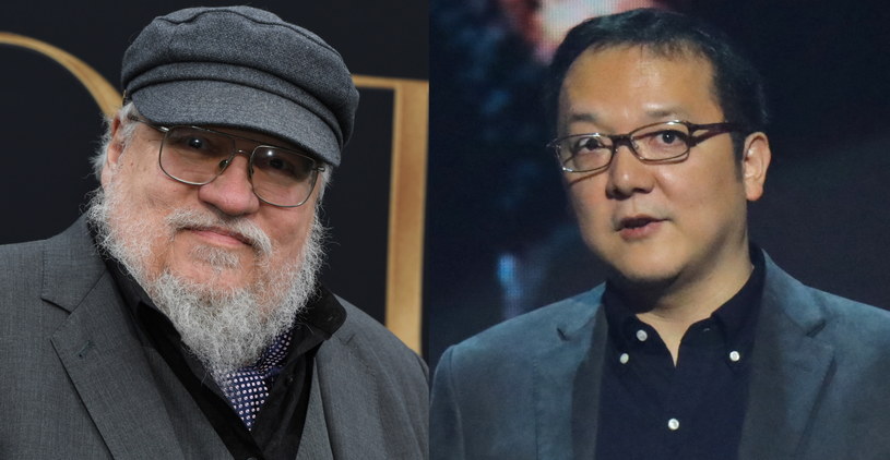 George R. R. Martin i Hidetaka Miyazaki /AFP