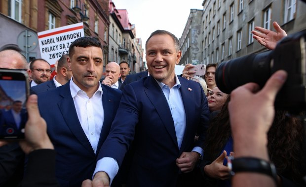 George Simion z wizytą u Andrzeja Dudy. Wczoraj był na wiecu Nawrockiego