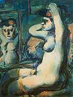 Georges Rouault, Prostytutka przed lustrem, 1906 /Encyklopedia Internautica