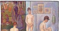 Georges Seurat, Modelki, 1888 /Encyklopedia Internautica