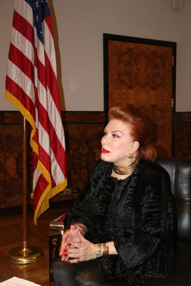 Georgette Mosbacher, ambasador USA w Polsce /Jacek Skóra /RMF FM