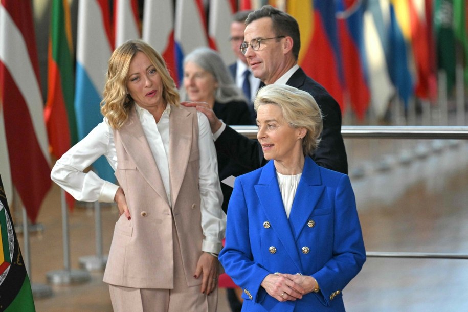 Georgia Meloni i Ursula Von der Leyen /NICOLAS TUCAT/AFP/East News /East News
