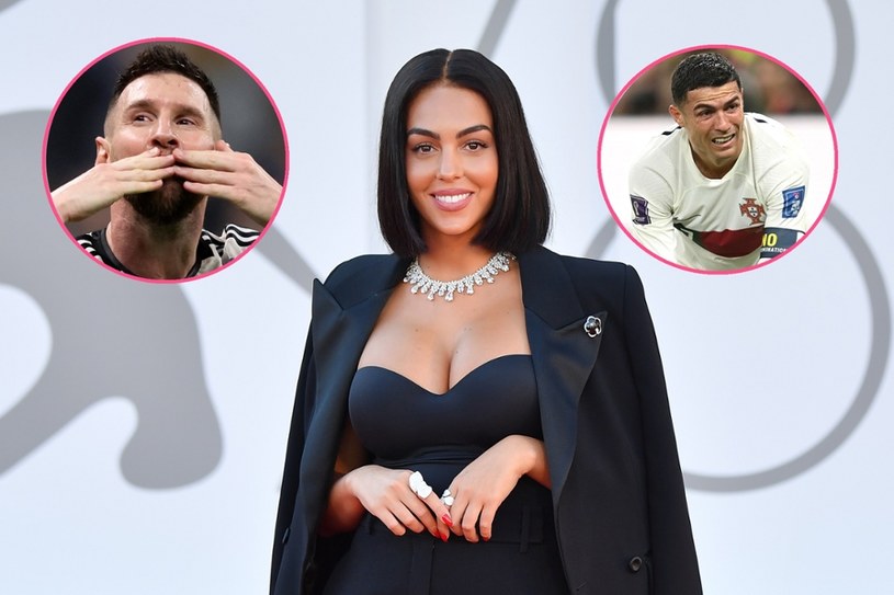 Georgina Rodriguez, Leo Messi, Cristiano Ronald /Clive Brunskill, FIFA via Getty Images,  Stephane Cardinale - Corbis /Getty Images