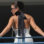 Dua Lipa Georgina Rodriguez odwróciła się tyłem do zdjęcia. Show skradł jeden element sukienki
