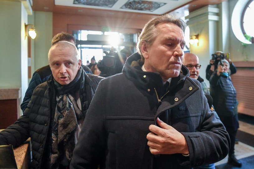 Gerald Birgfellner ze swoim pełnomocnikiem Jackiem Dubois /Jacek Domiński /Reporter