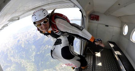 Geraldine Fasnacht nad Chambery w południowej Francji, 17 września 2009 /AFP