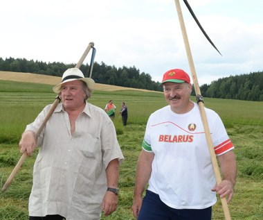 Gerard Depardieu na Białorusi 
