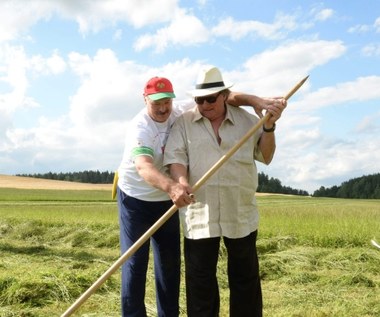 Gerard Depardieu na Białorusi 