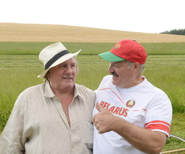 Gerard Depardieu na Białorusi 