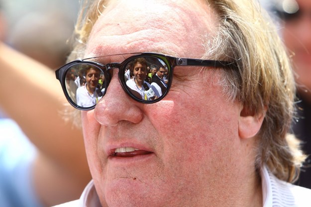 Gerard Depardieu - obywatel Rosji /Olivier Beroud    /PAP/EPA