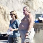 Gerard Depardieu z wielkim brzuchem! 