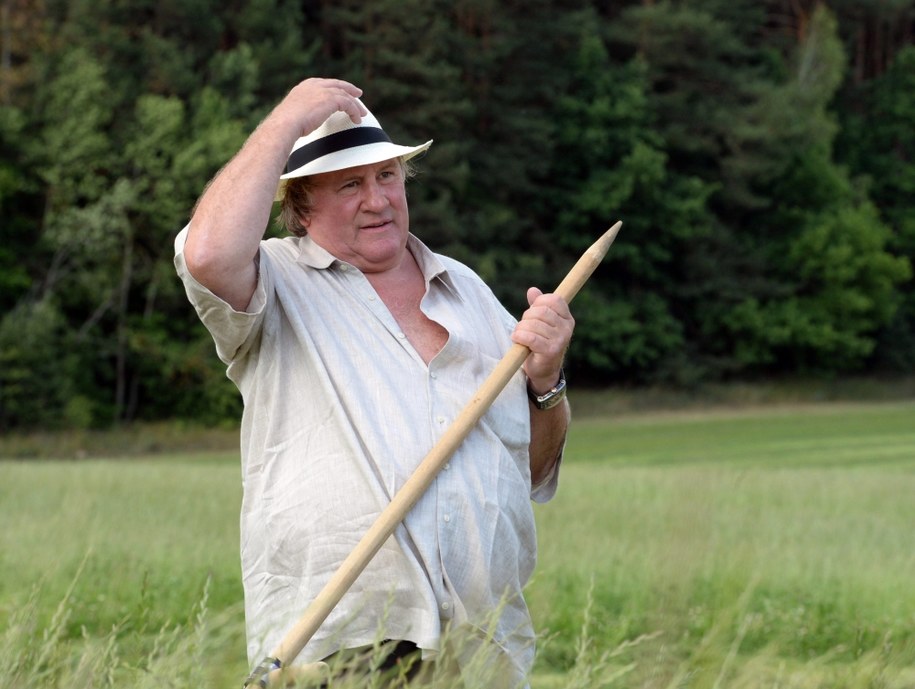 Gerard Depardieu /ANDREI STASEVICH / POOL /PAP/EPA