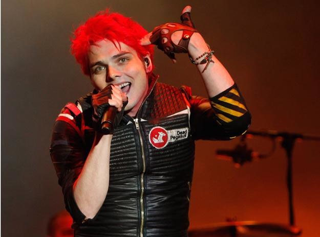 Gerard Way, wokalista My Chemical Romance - fot. Simone Joyner /Getty Images/Flash Press Media