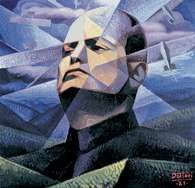 Gerardo Dottori, Portret Duce, 1933 /Encyklopedia Internautica