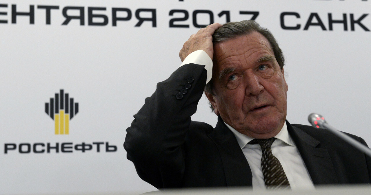 Gerhard Schroeder, były kanclerz Niemiec /OLGA MALTSEVA / AFP /East News