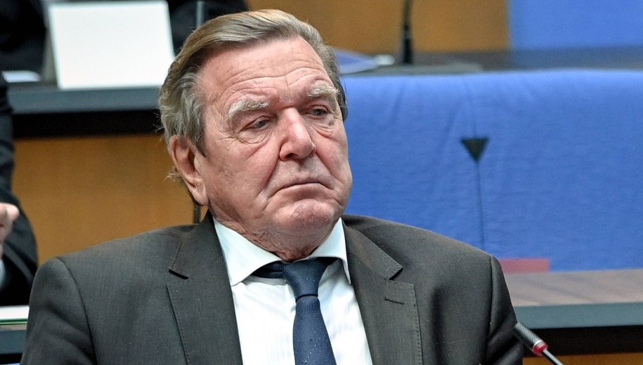 Gerhard Schroeder /Sascha Steinbach / POOL /PAP/EPA