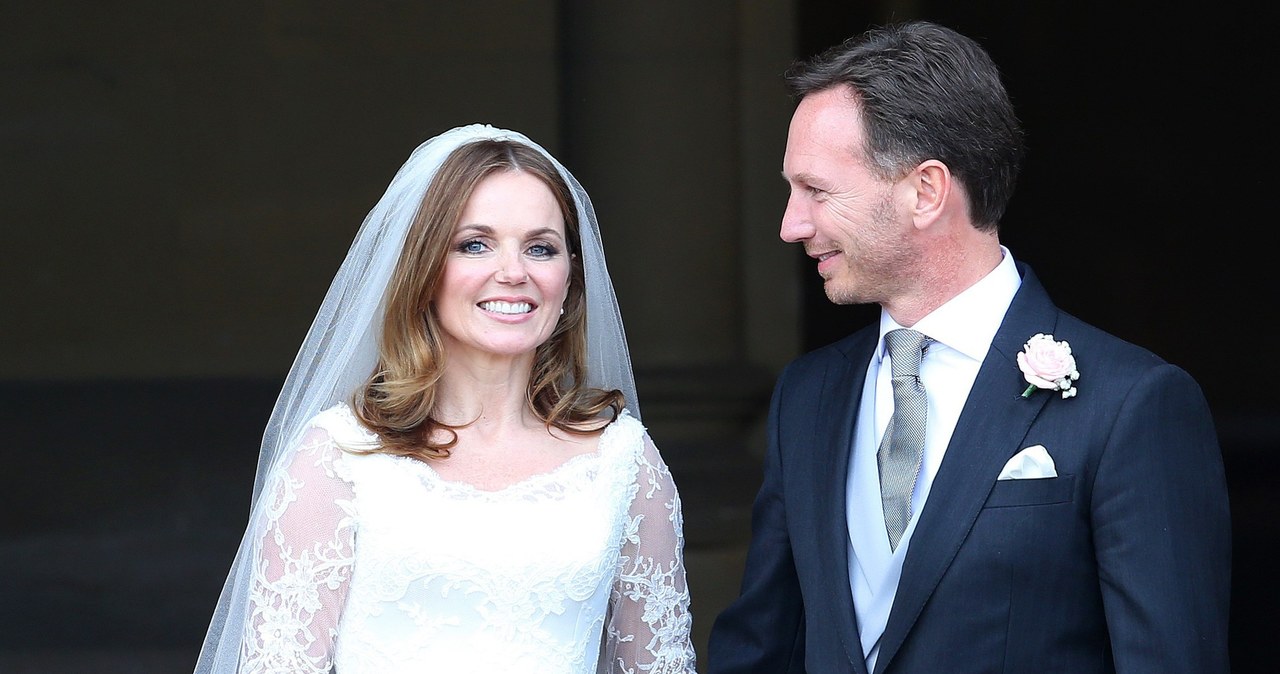 Geri Halliwell i Christian Horner /- /East News