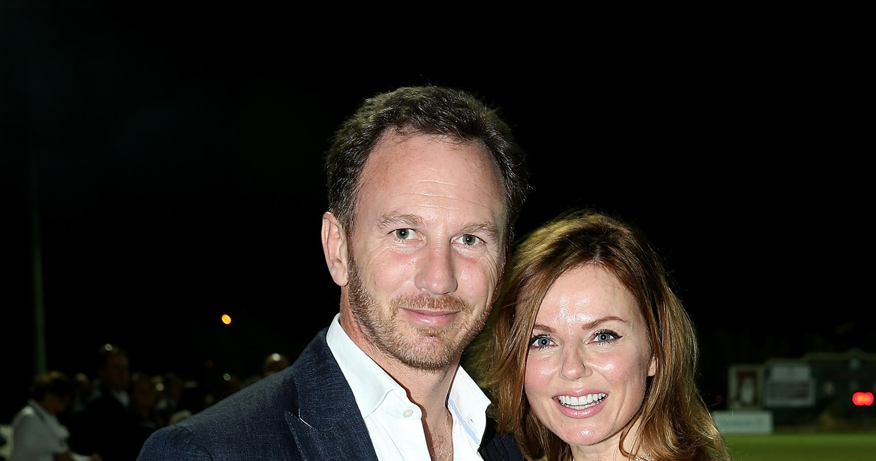 Geri Halliwell z mężem /Chris Jackson /Getty Images