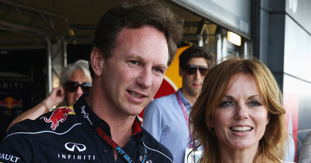 Geri Halliwell z narzeczonym /Mark Thompson /Getty Images