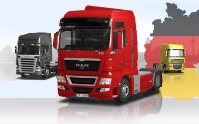 German Truck Simulator - motyw graficzny /Informacja prasowa