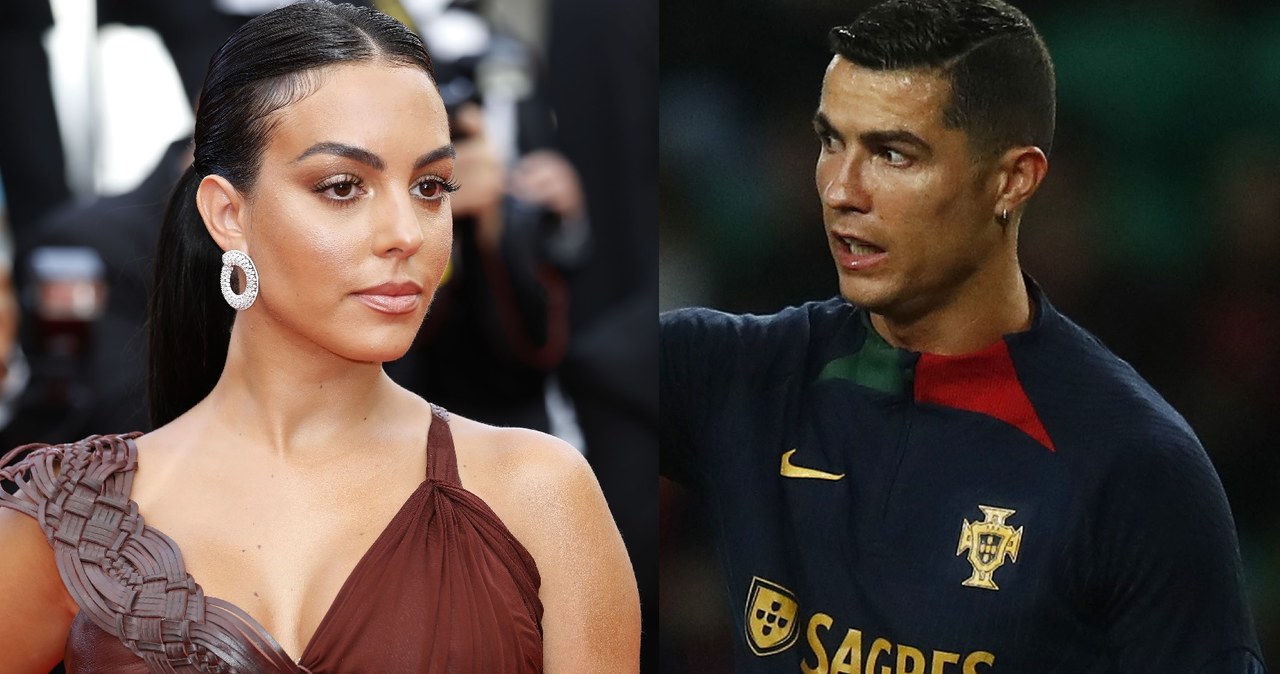 Gerogina Rodriguez i Cristiano Ronaldo. /Dave Bedrosian / ddp images / Forum; PEDRO NUNES / Reuters / Forum /Agencja FORUM