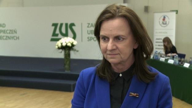Gertruda Uścińska, prezes Zakładu Ubezpieczeń Społecznych /Newseria Biznes