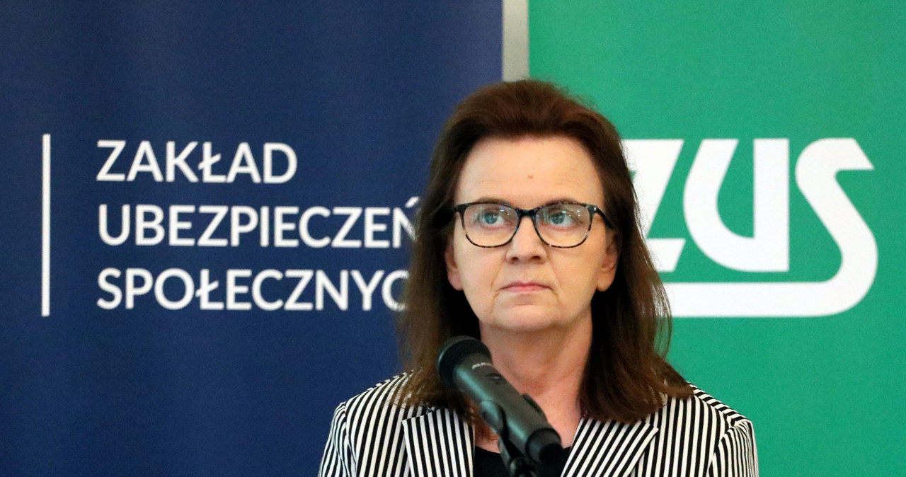 Gertruda Uścińska, prezes ZUS / 	Jakub Kamiński    /Agencja SE/East News