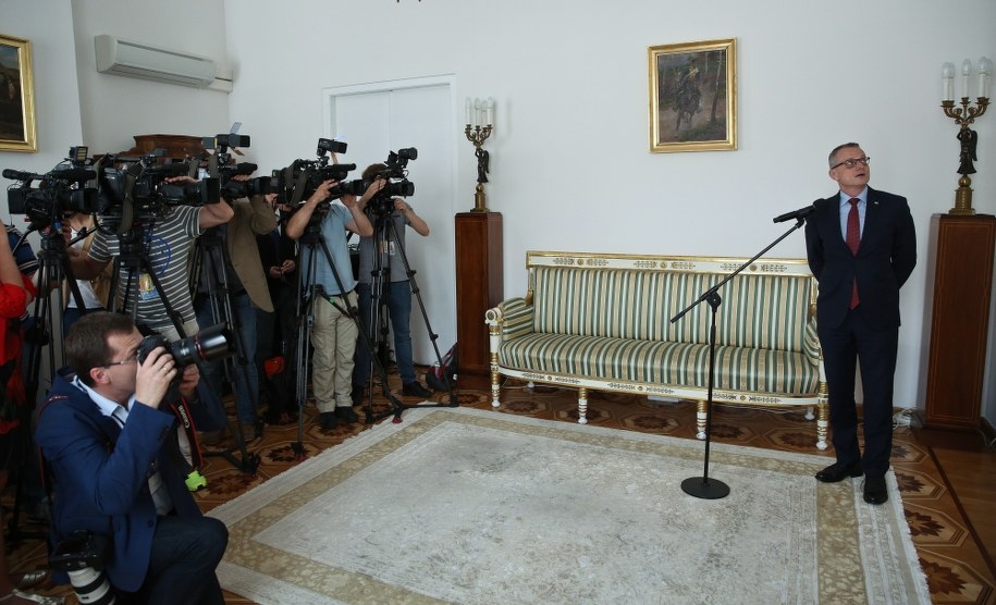 "Gęsiarka" wróciła do Pałacu Prezydenckiego /Rafał Guz /PAP