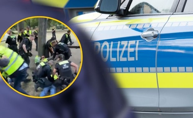 "Gestapo, gestapo". Awantura w Berlinie z udziałem ​Ruchu Obrony Granic
