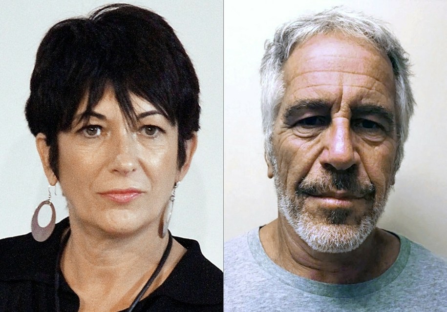 Ghislaine Maxwell i Jeffrey Epstein /Laura Cavanaugh /AFP/EAST NEWS
