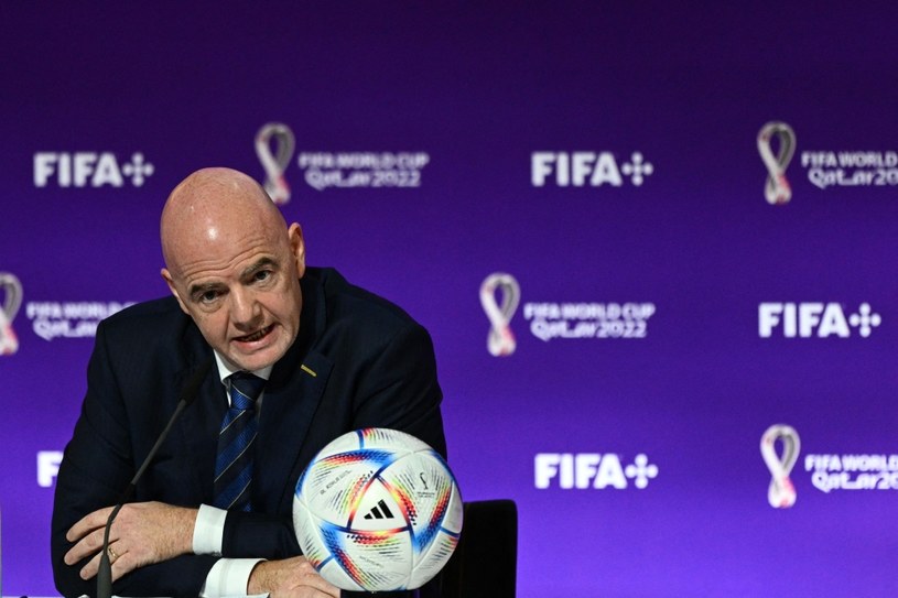 Gianni Infantino, prezydent FIFA /AFP