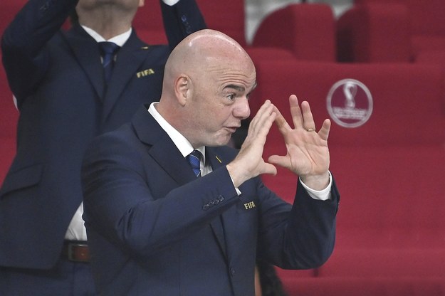 Gianni Infantino, szef FIFA /Frank Hoermann/SVEN SIMON /PAP/EPA